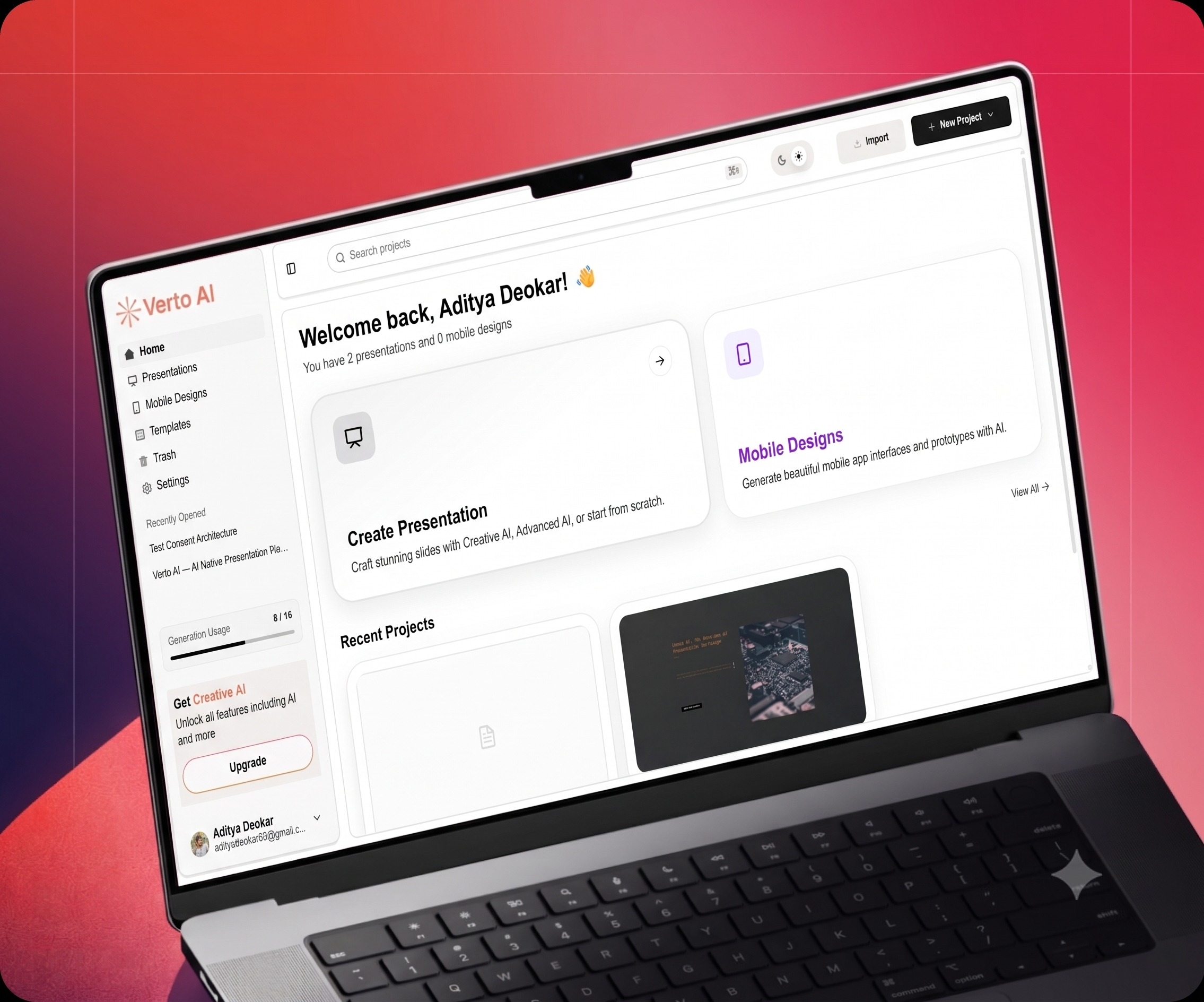 Verto AI Workflow
